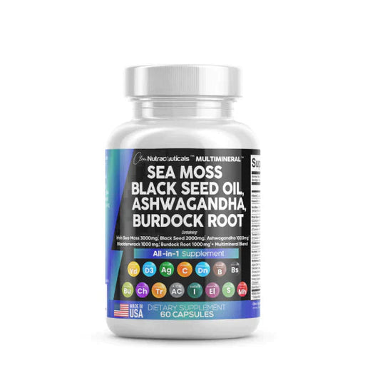 Povarra™️ - Multimineral Sea Moss Black Seed